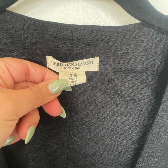 Black sleeveless vest - Picture 7 of 8